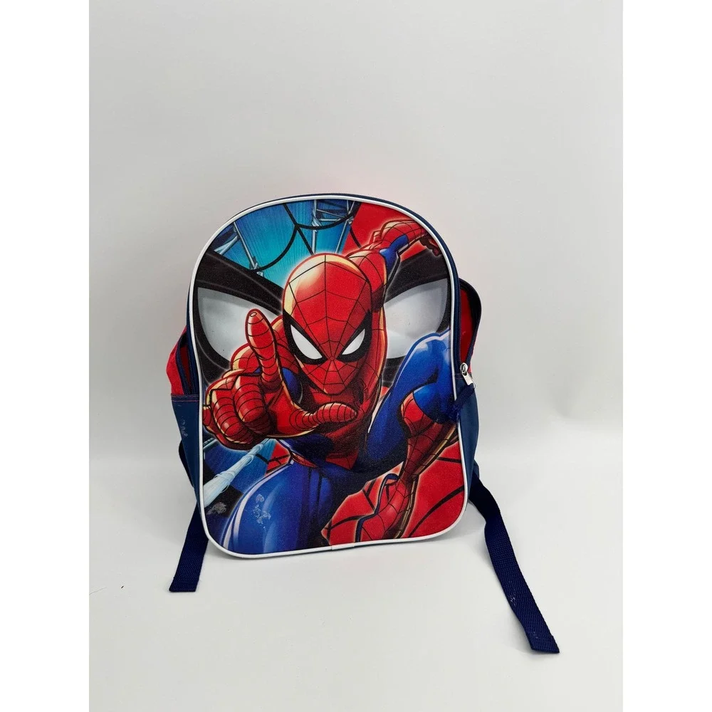 Marvel Spider-Man Kids Backpack Red Blue Superhero School Bag Marvel Comics‎